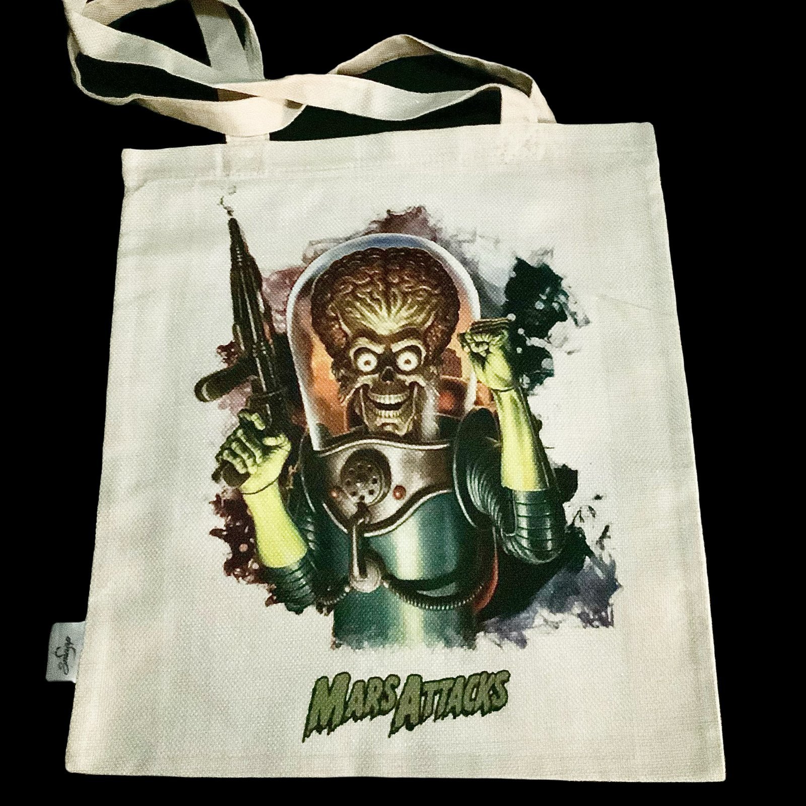 Tote bag mars attack 1 tote bag con diseño de mars attack - smaap
