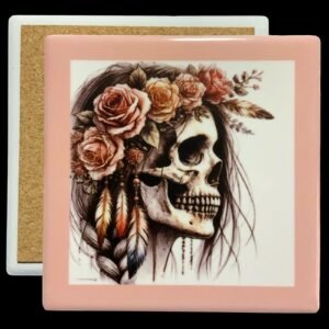 Posavasos calavera mod 11