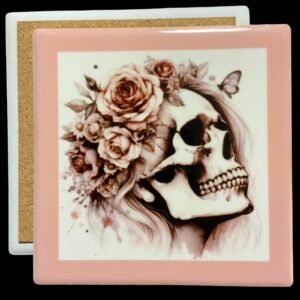 Posavasos calavera mod 14