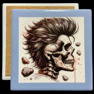 Posavasos calavera mod 15