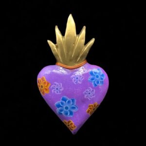 Corazón decorativo flores