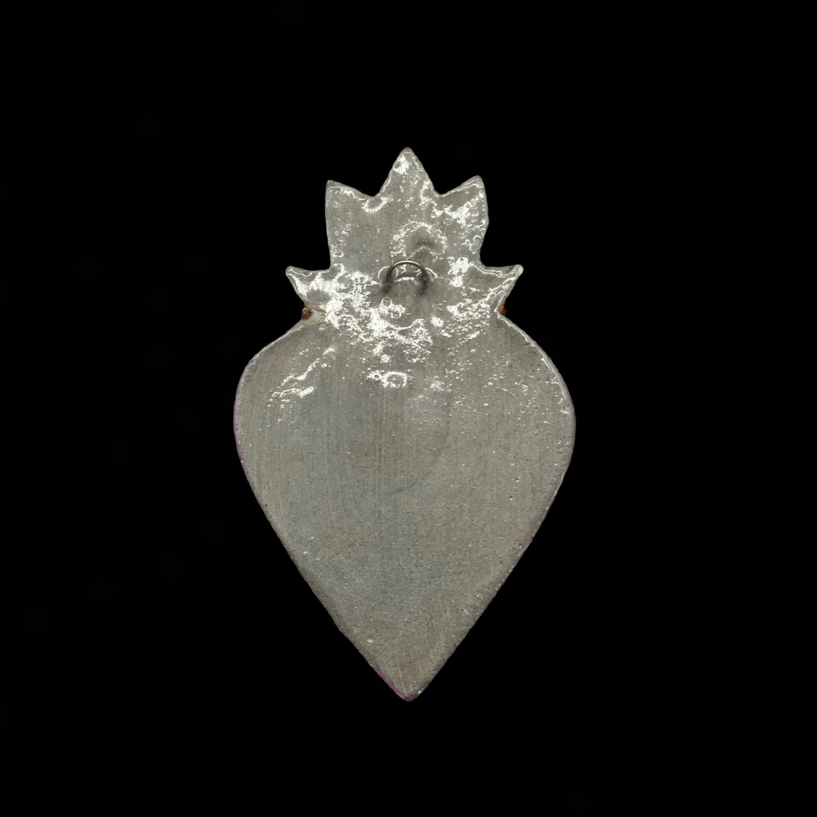 Corazón decorativo mod6 2 detalle parte trasera y enganche