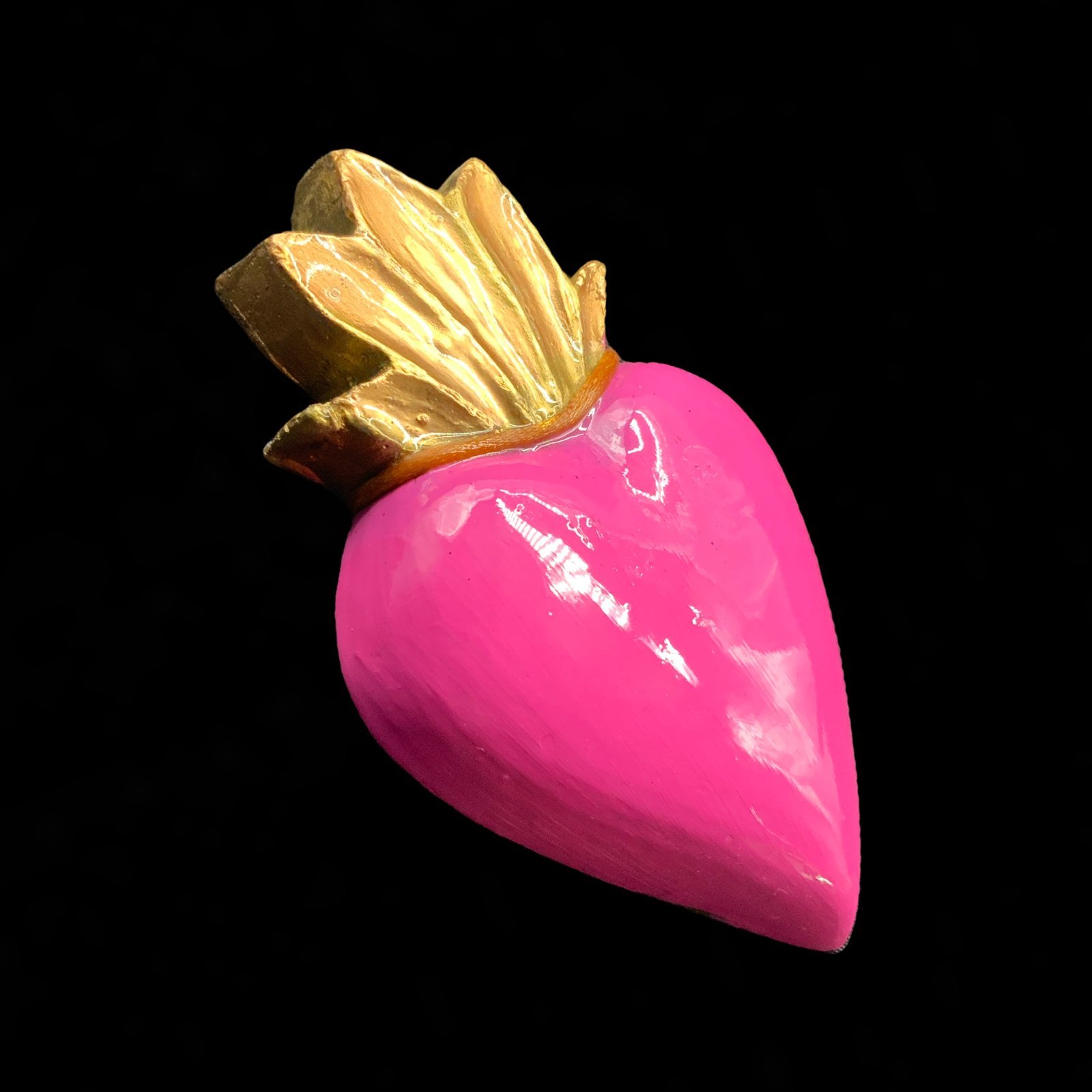 Corazón decorativo rosa 3 Corazón decorativo rosa - Imagen 3