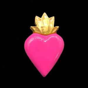 Corazón decorativo rosa