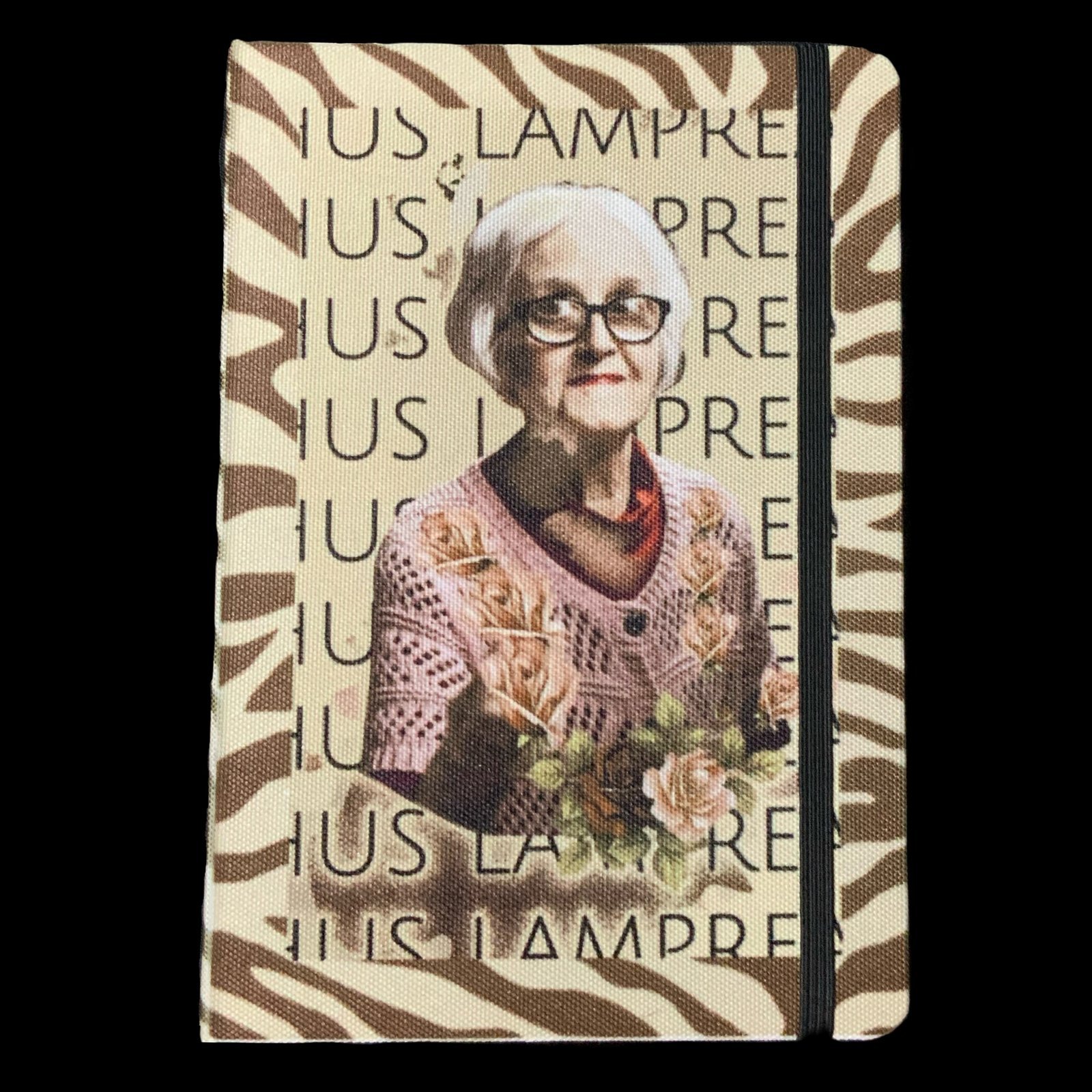 Libreta Chus Lampreave 1 libreta bloc, Chus Lampreave, tapas rígidas en suave tejido rpet de plástico reciclado, ligera, y respetuosa con el medio ambiente 100 hojas