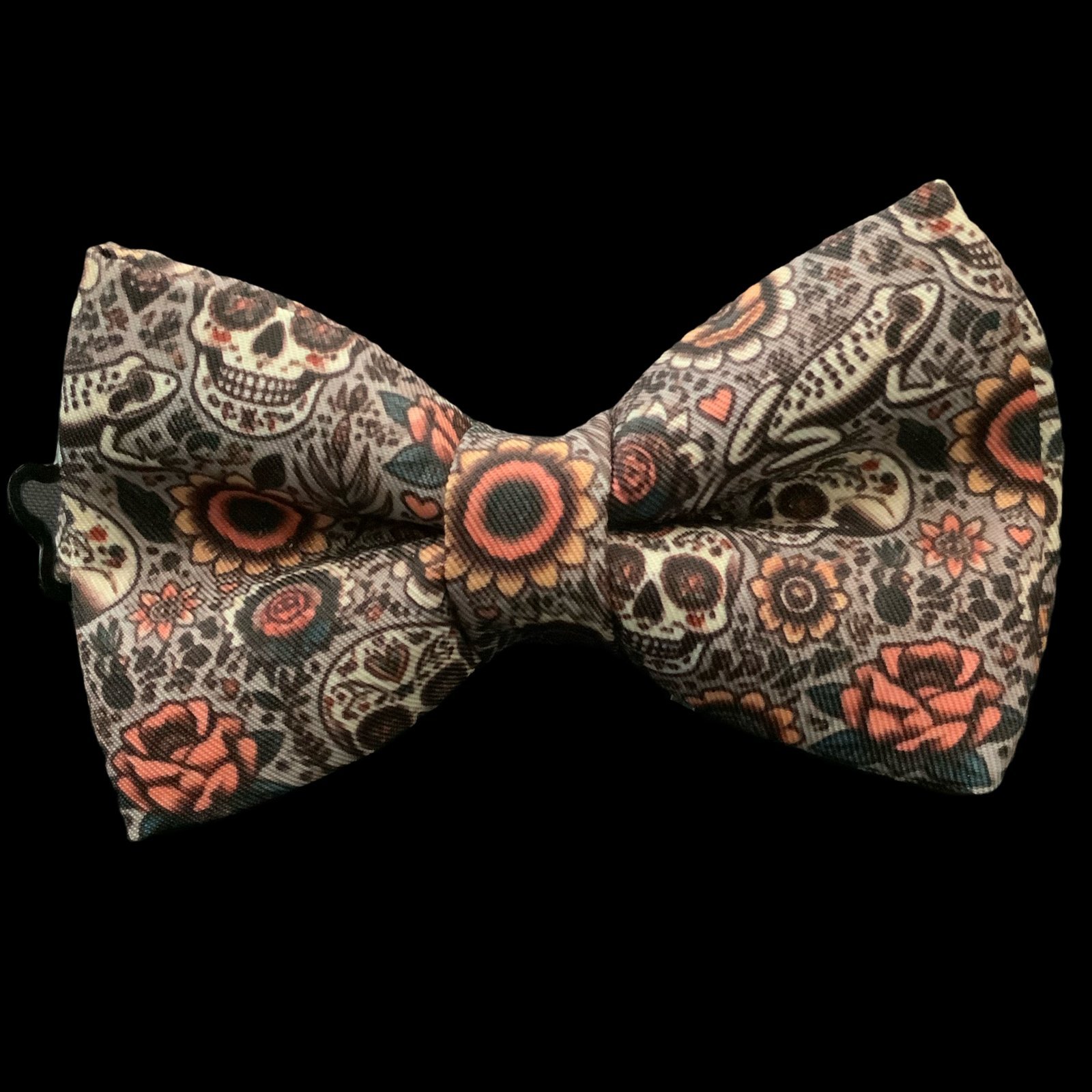 Pajarita Calaveras y Flores 1 pajarita exclusiva CALAVERAS Y FLORES - outfit unisex - smaap