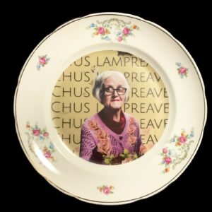 Plato decorativo Chus Lampreave