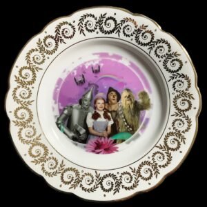 Plato decorativo Chewbacca visita Oz