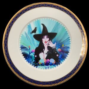 Plato decorativo Elvira