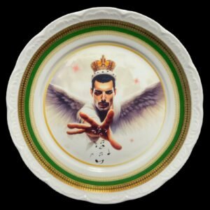 Plato decorativo Freddie Mercury