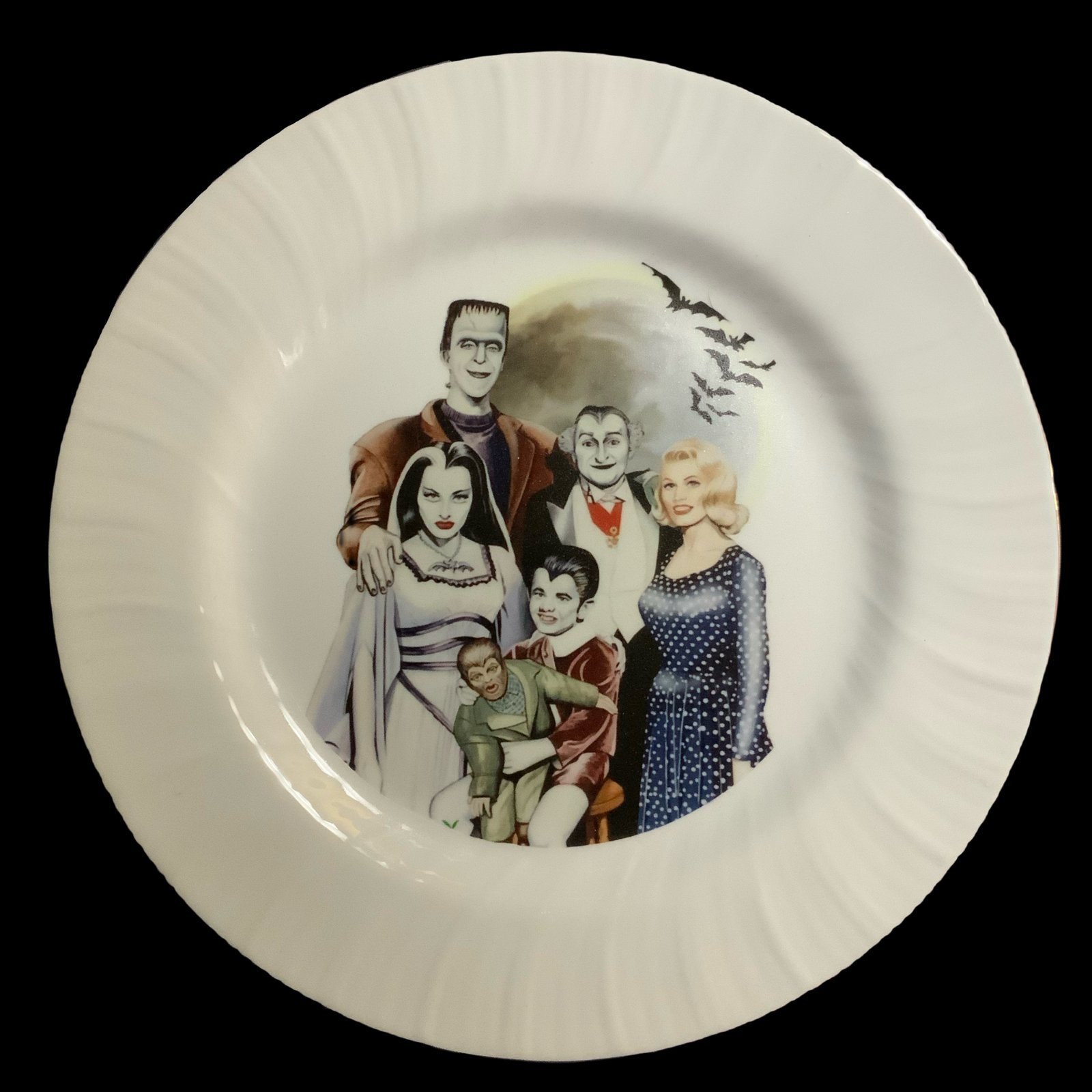Plato decorativo familia munsters 1 plato decorativo FAMILIA MUNSTERS - decoracion - smaap