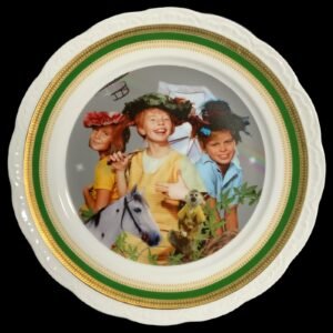 Plato decorativo Pippi Langstrump