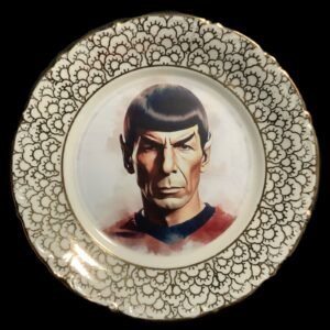 Plato decorativo Spock