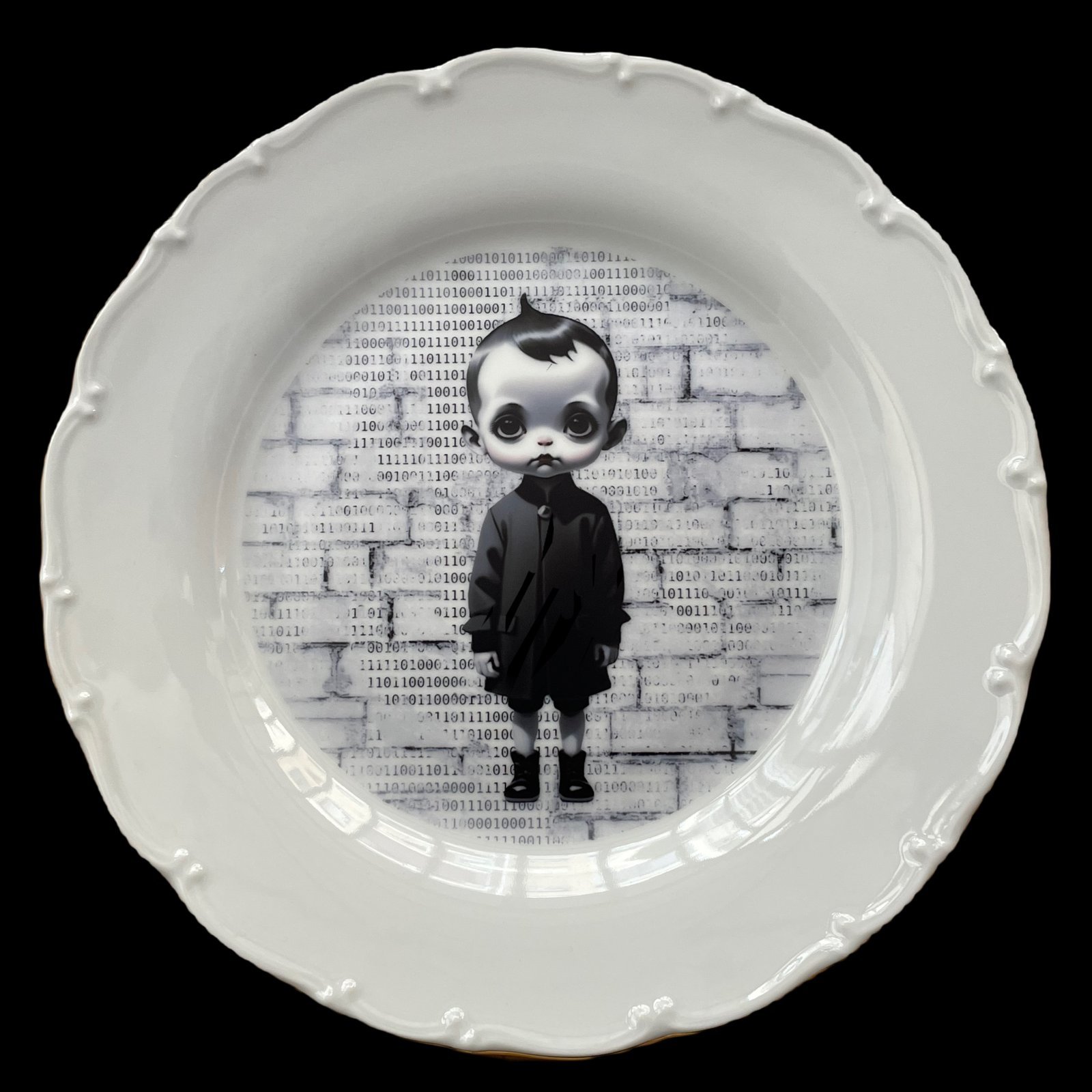 Plato decorativo Teo 1 plato decorativo Teo, decoracion - smaap