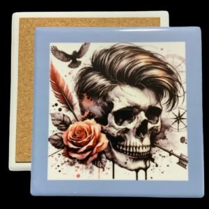 Posavasos calavera mod 21