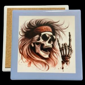 Posavasos calavera mod 22