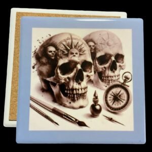 Posavasos calavera mod 23