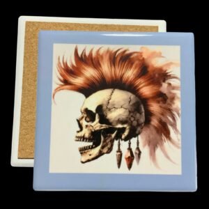 Posavasos calavera mod 24