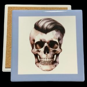 Posavasos calavera mod 25