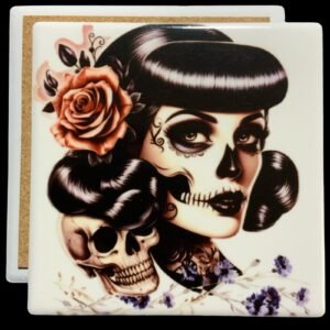 Posavasos calavera mod 7