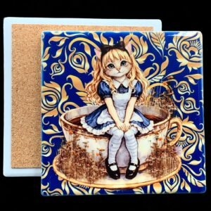 Posavasos Alicia gata