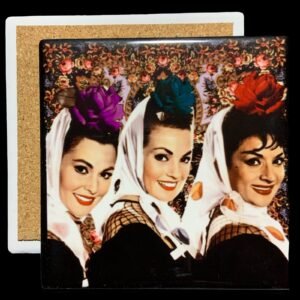 Posavasos Carmen Paquita Lola