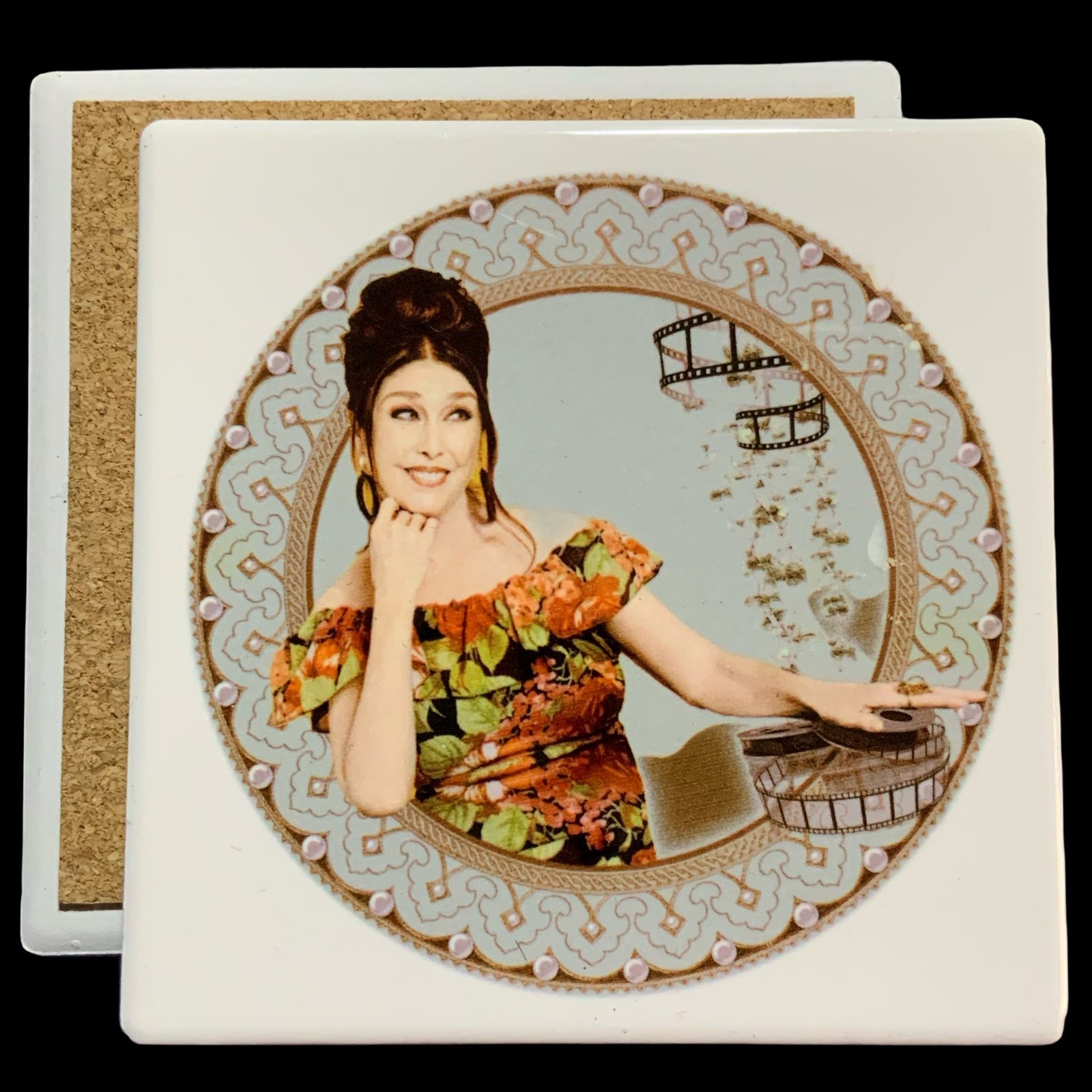 Posavasos Verónica Forqué 1 posavasos de ceramica con Verónica Forqué - smaap