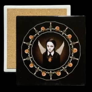 Posavasos Wednesday Addams