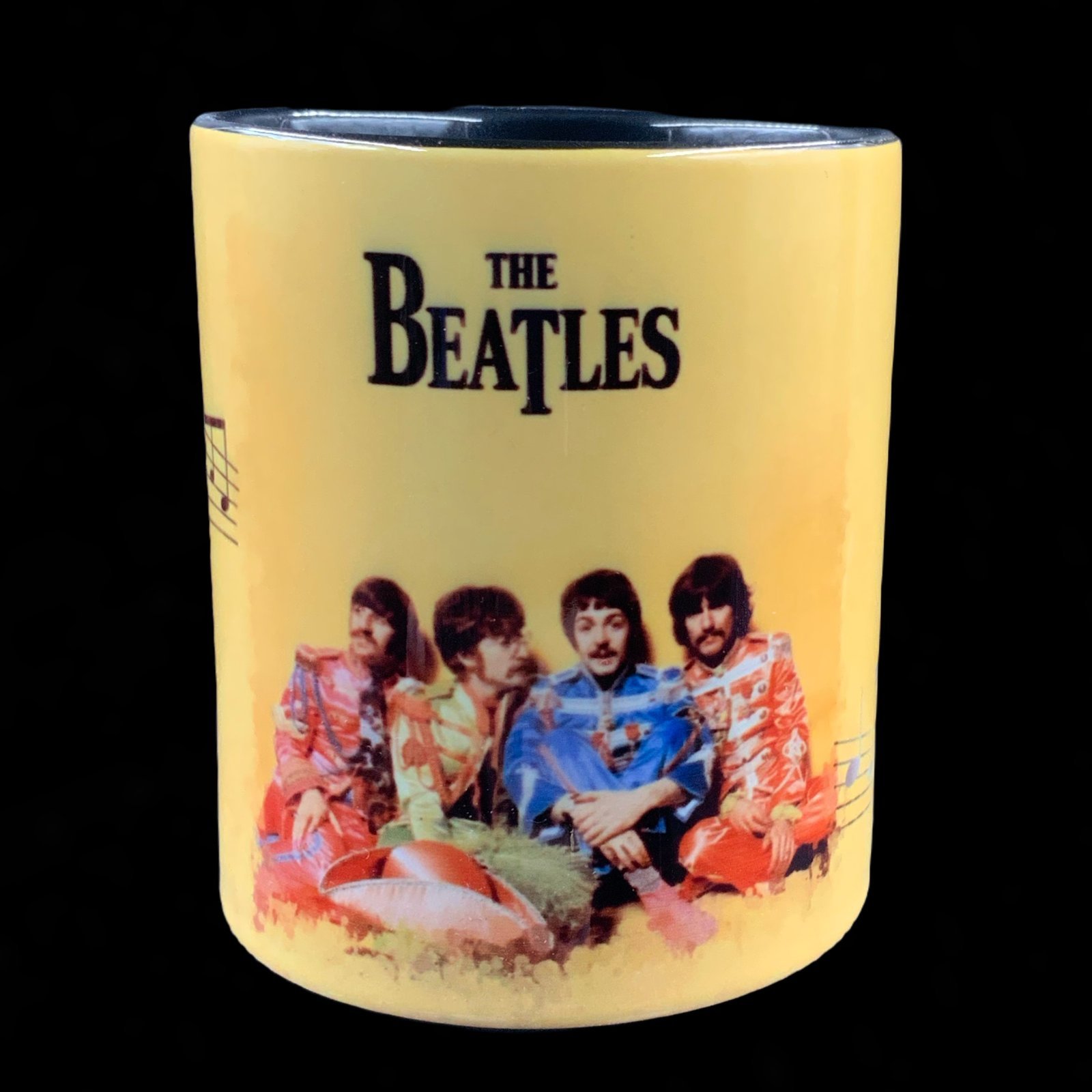 Taza The Beatles 1 Taza The Beatles, vista general parte frontal, ceramica - smaap