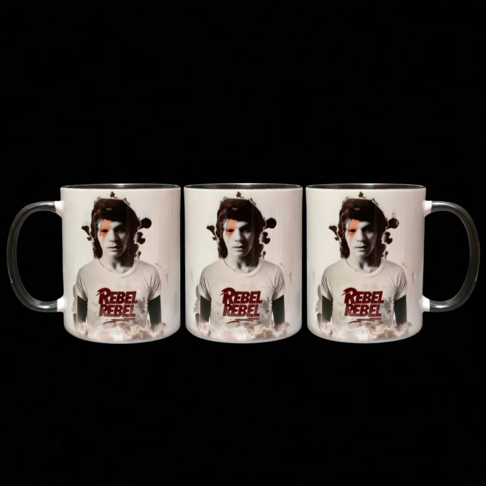 Taza Camarón 4 Taza ceramica Camarón, detalle de todos sus lados - smaap