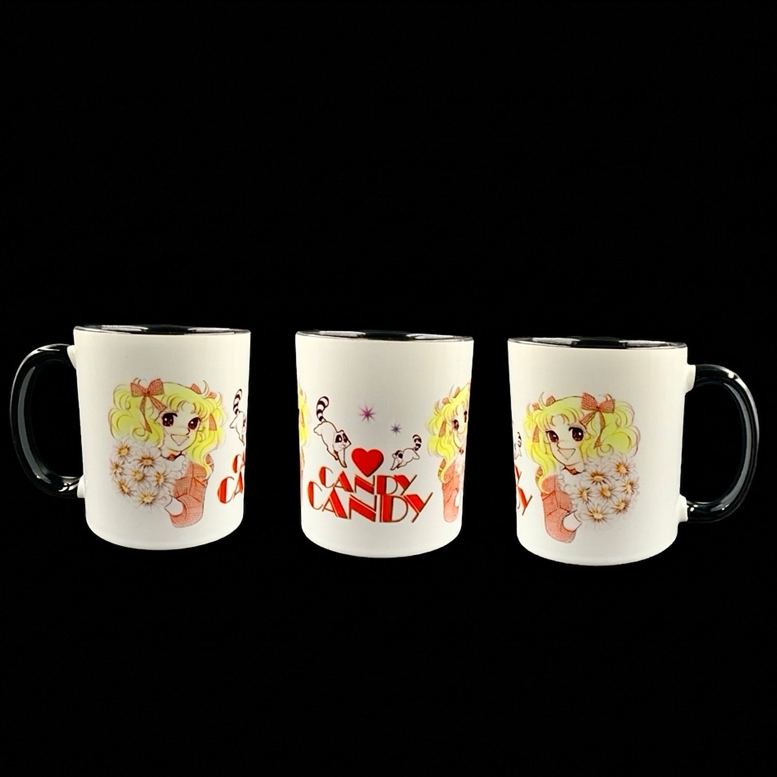 Taza Candy Candy 4 Taza Candy Candy, ceramica,vista desde todos sus lados
