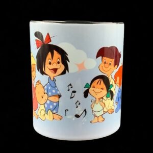 Taza familia Telerín  azul