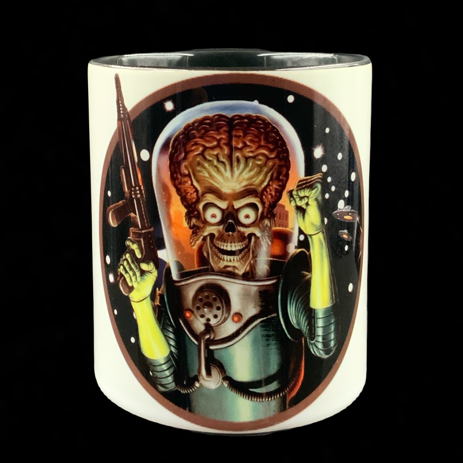 Taza mars attacks 1 Taza Mars Attack, vista de frente
