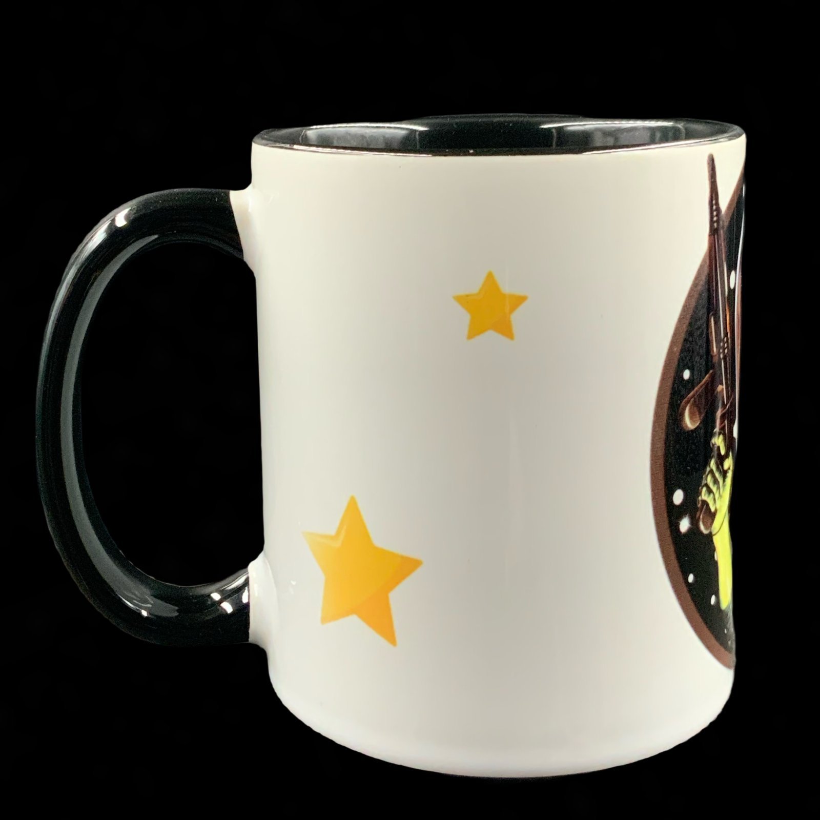 Taza mars attacks 2 Taza Mars Attack, ceramica, vista de lado