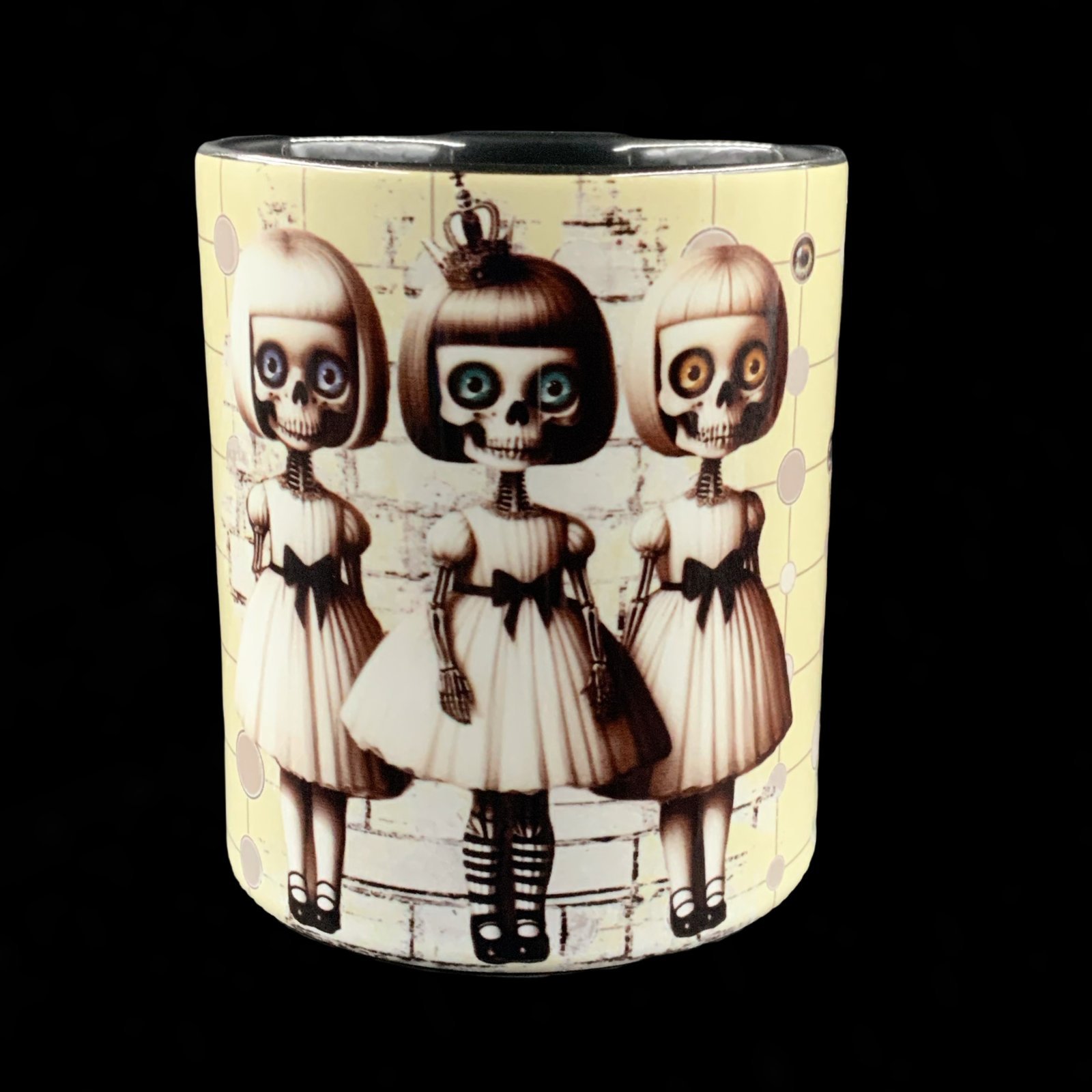 Taza miss calaverita 1 Taza Miss Calaveras, ceramica, vista frontal