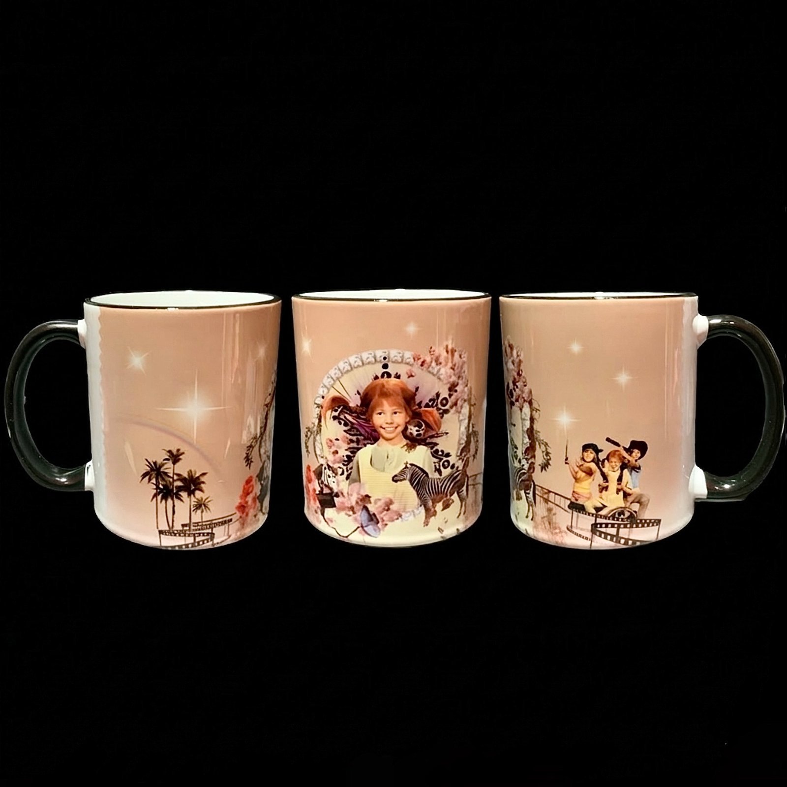 Taza Pippi Langstrump 4 detalle de todos los lados de la taza de ceramica pippi langstrump - smaap