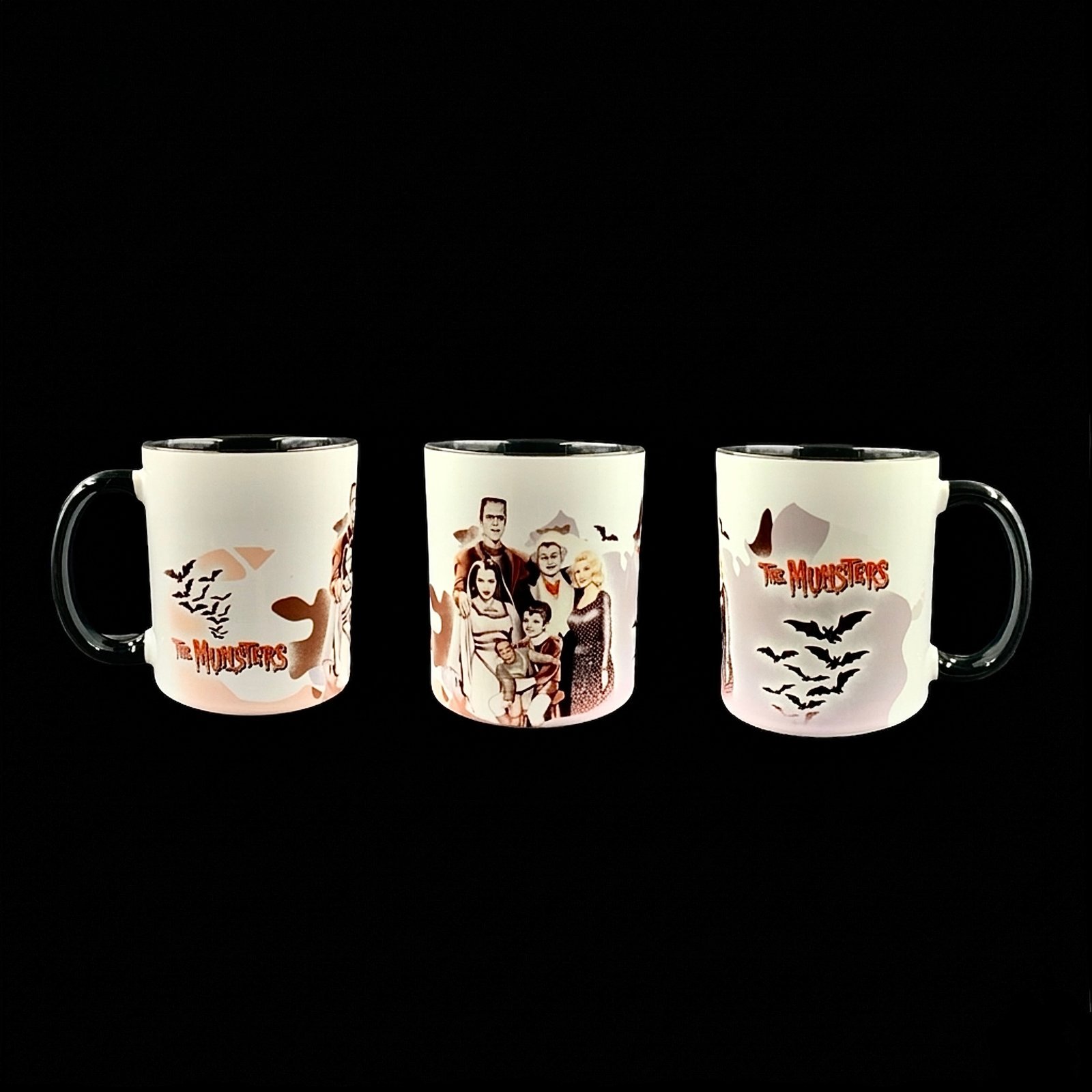 Taza The Munsters 4 Taza The Munsters, ceramica, vista de todos sus lados
