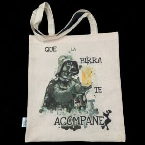 Tote bag que la birra te acompañe Tote bag que la birra te acompañe