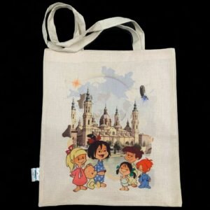 Tote bag familia Telerín en el Pilar
