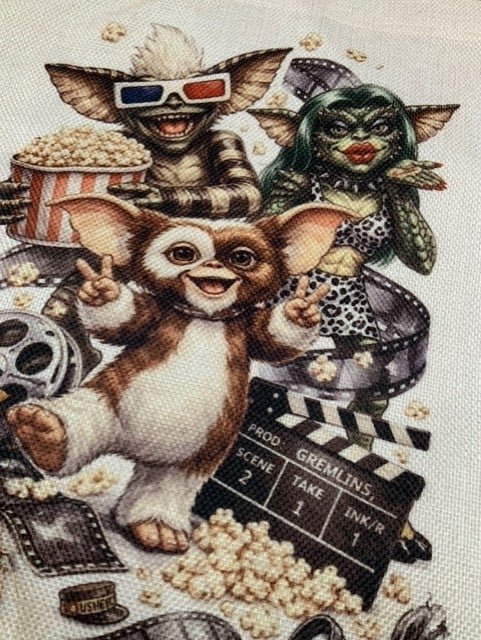 Tote bag Gremlins movie 2 tote bag gremlins, foto detalle del diseño