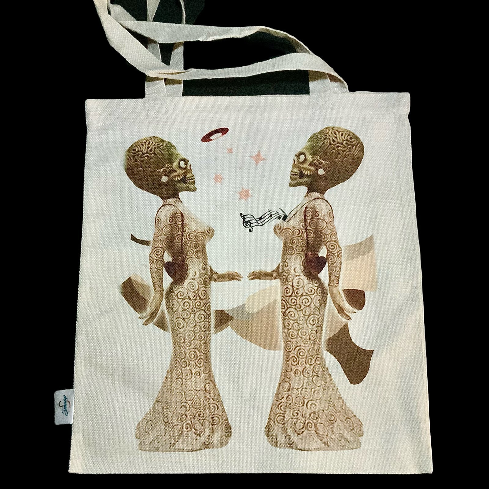 Tote bag mars attacks chica marciana 1 tote bag con diseño de mars attacks - complementos - smaap