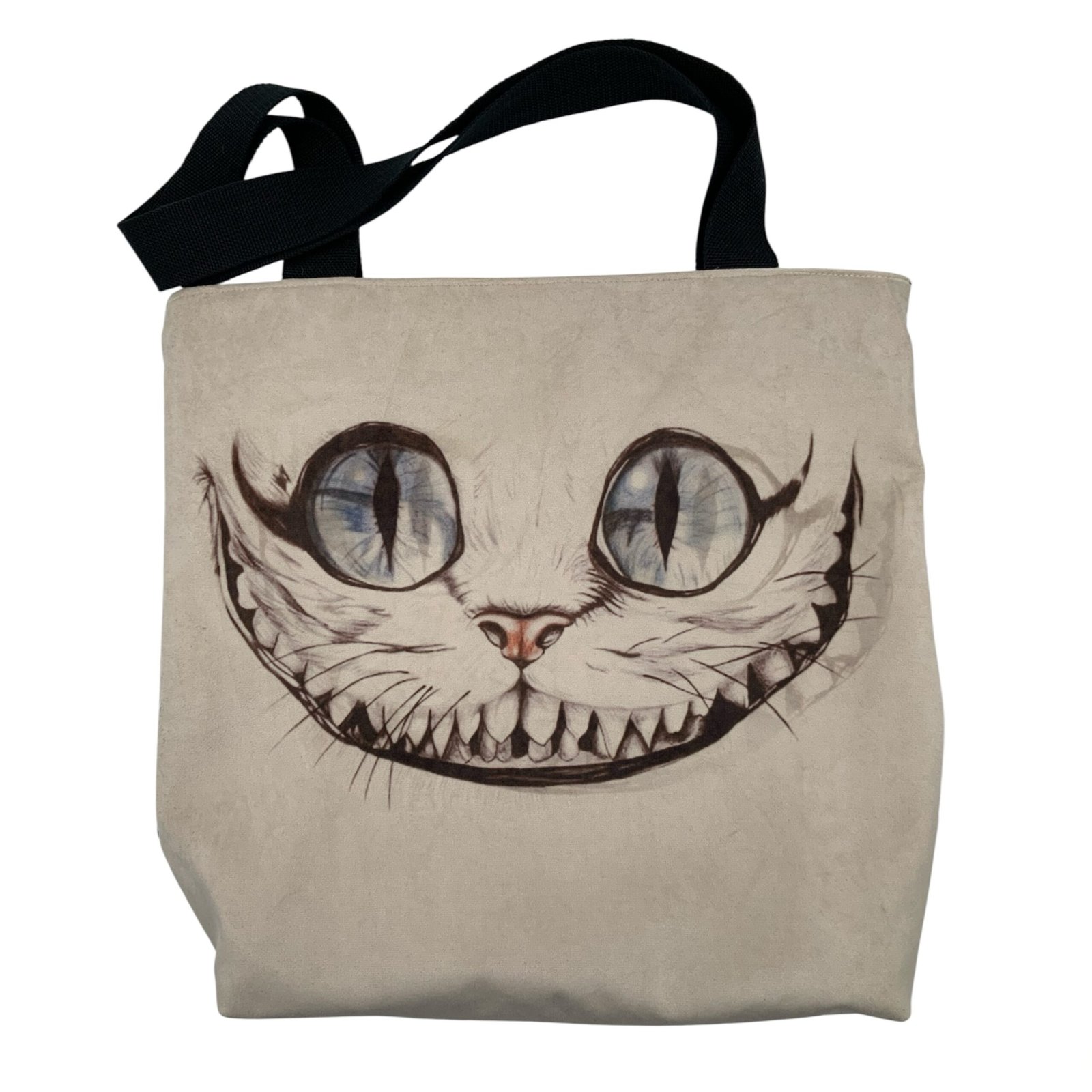 Bolso gato Cheshire 1 bolso del gato cheshire, vista frontal