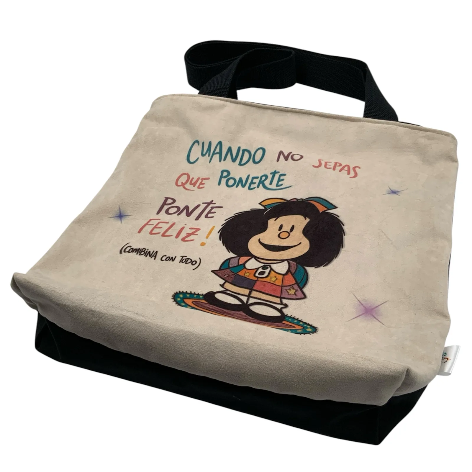 Bolso Mafalda ponte feliz 2 Bolso Mafalda ponte feliz - Imagen 2